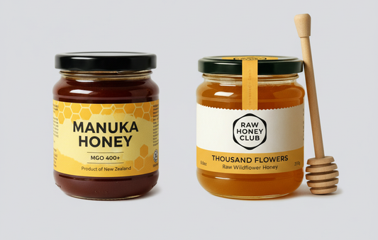 Raw Honey vs Manuka: What's the Real Difference?