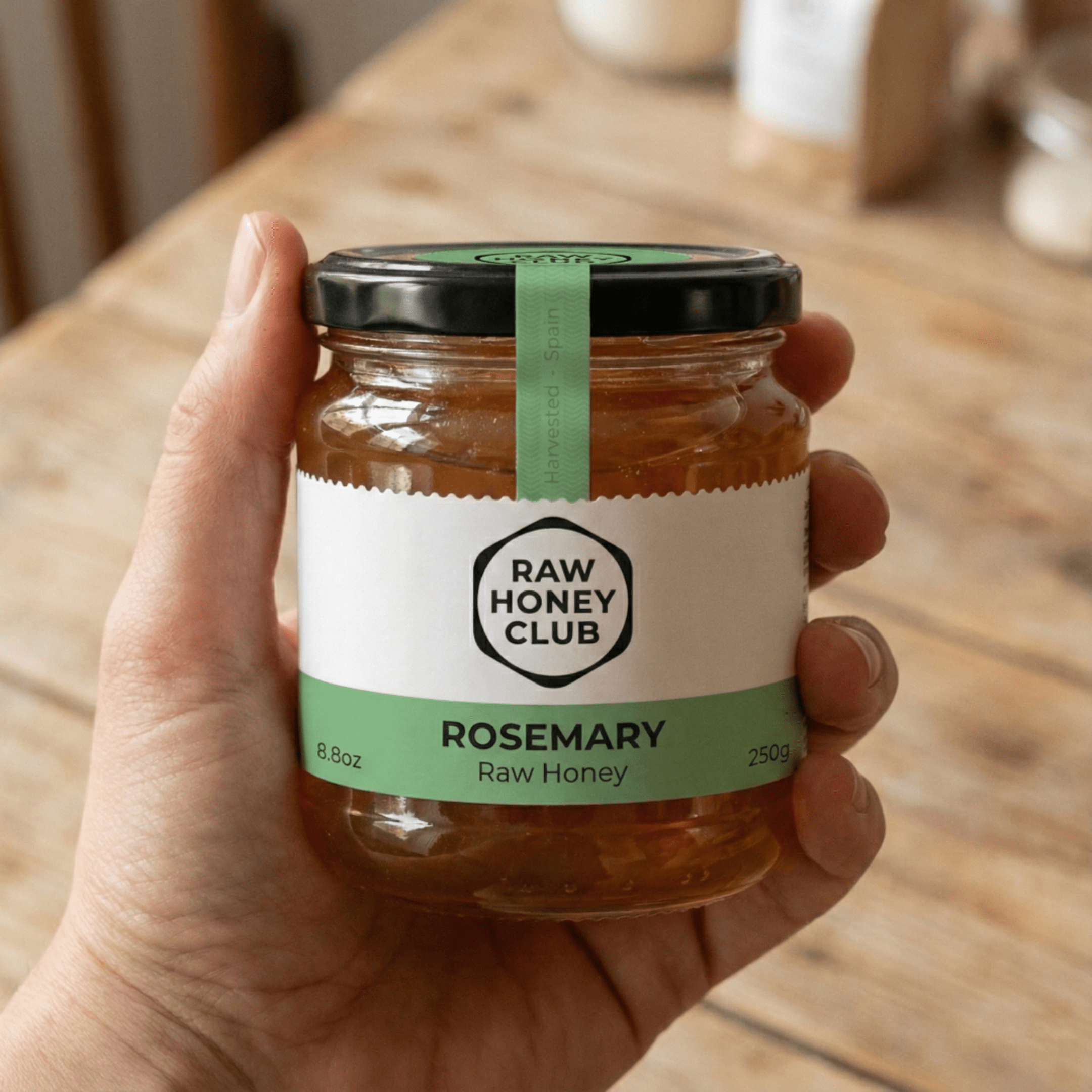 Raw Rosemary Honey